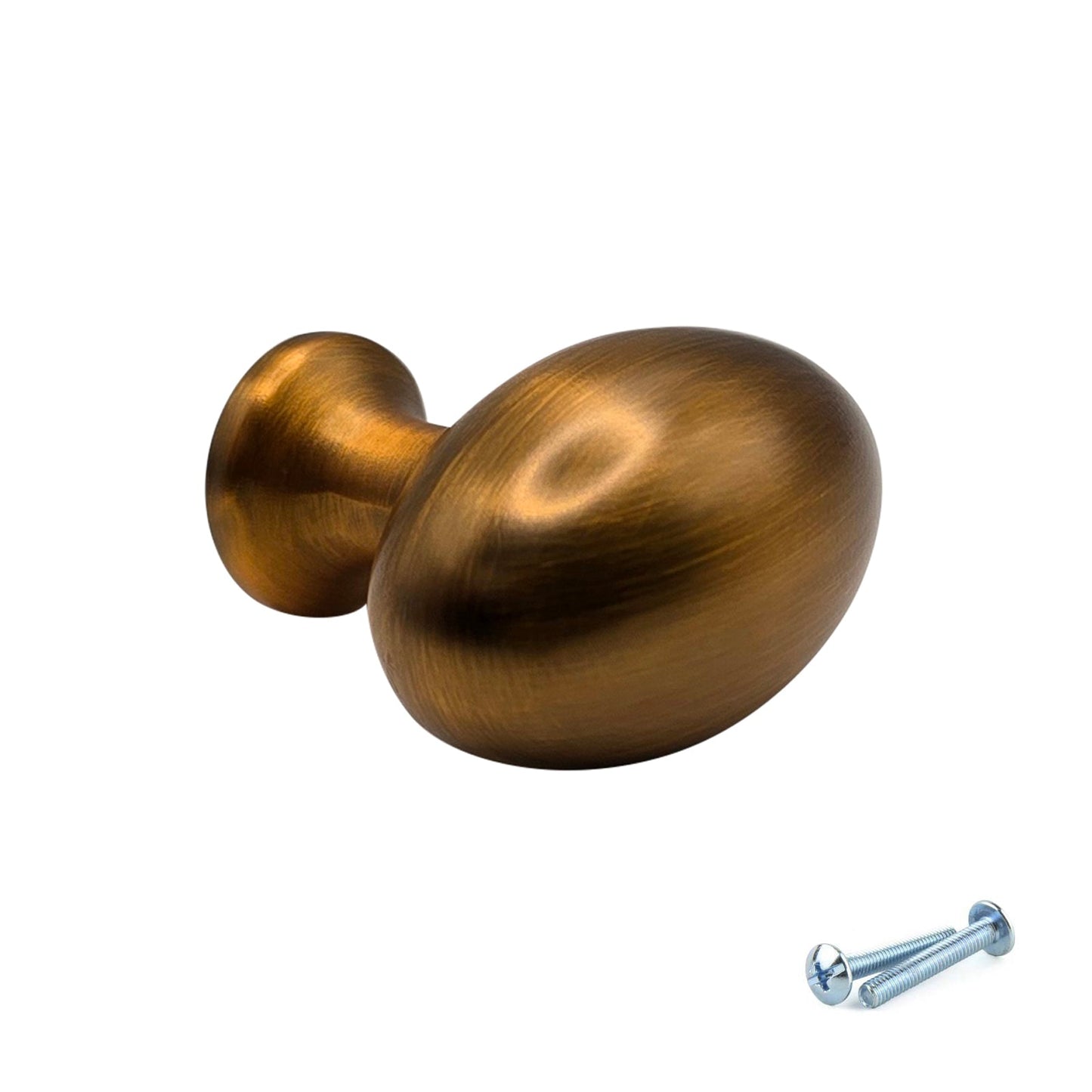 M4TEC Knob Handle Aged Brass Doors or Cupboards VG8 Series