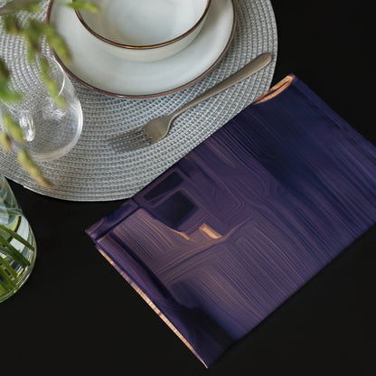 The Sleeping Yachts (at Sunset) - Cloth Napkin Set