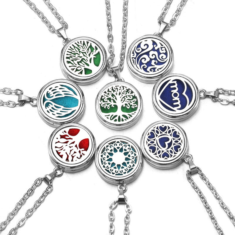 Perfume Locket Necklace