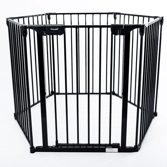 Callowesse Multi-Gate Playpen Room Guard - Black