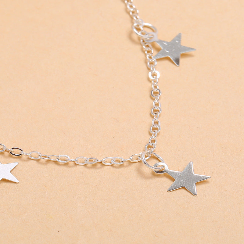 Five-Pointed Star Pendant Necklace