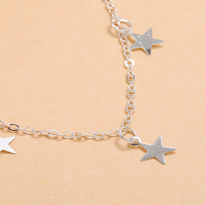 Five-Pointed Star Pendant Necklace