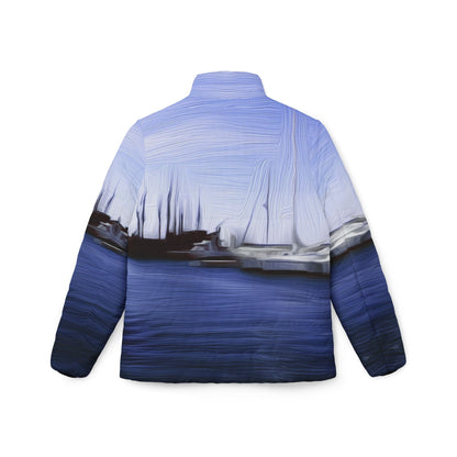 The Sleeping Yachts (at Afternoon) - Womens Puffer Jacket