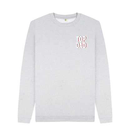 Men's Top Dad Print Sweatshirt