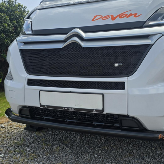 For Peugeot Boxer Gloss Black Lower Bumper Honeycomb Grille | Van-X