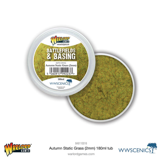 Battlefields & Basing: Autumn 2mm Static Grass
