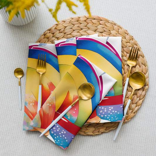 Geisha Girl - Cloth Napkin Set
