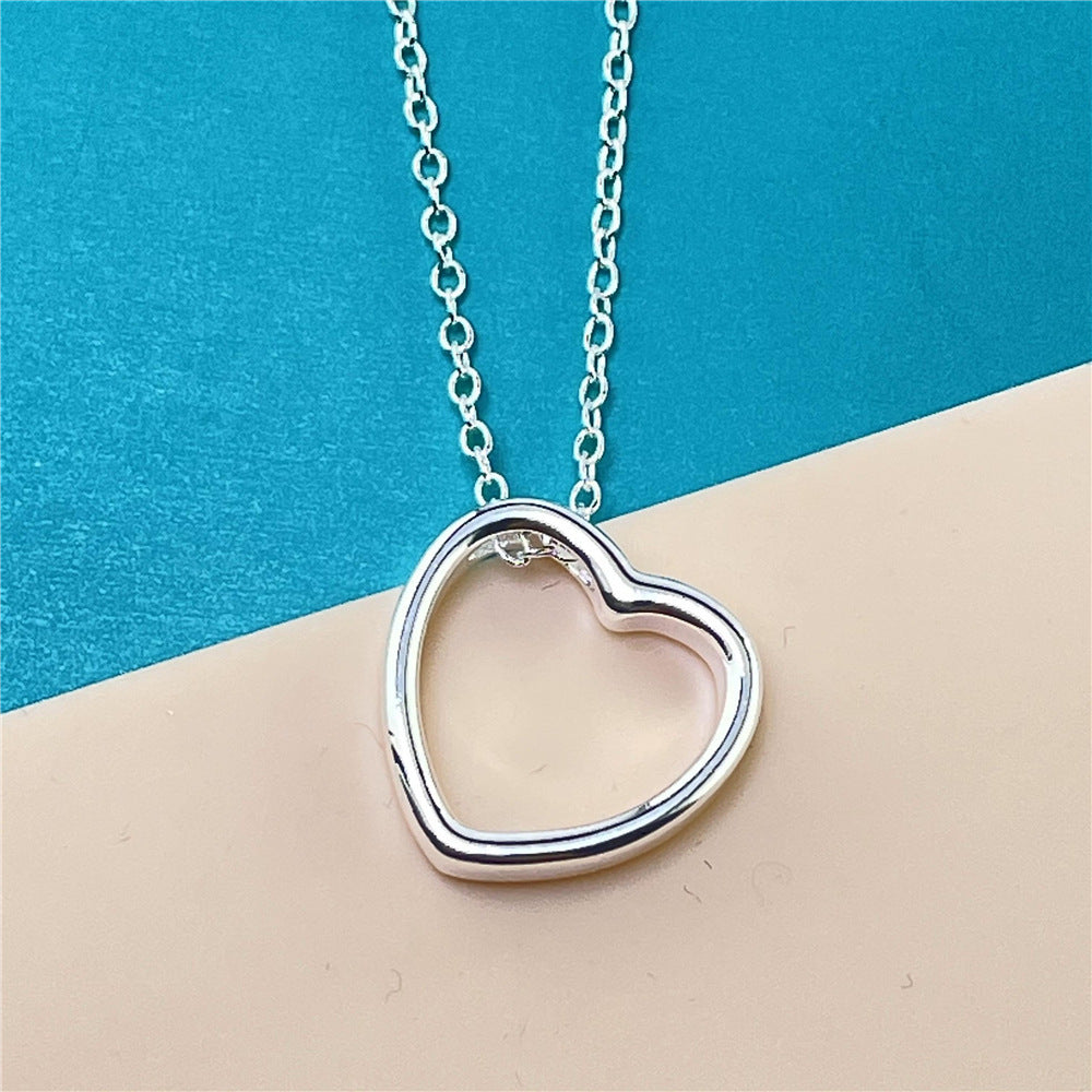 Hollow Heart Necklace