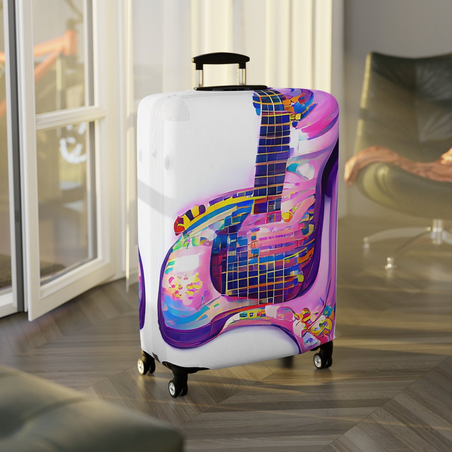 Hippie Guitar - Protective Suitcase Cover
