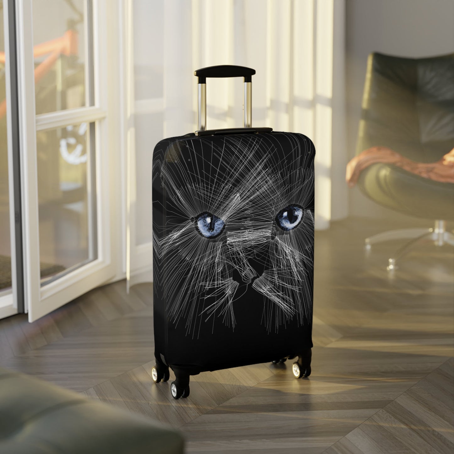 Mister Whiskers - Protective Suitcase Cover