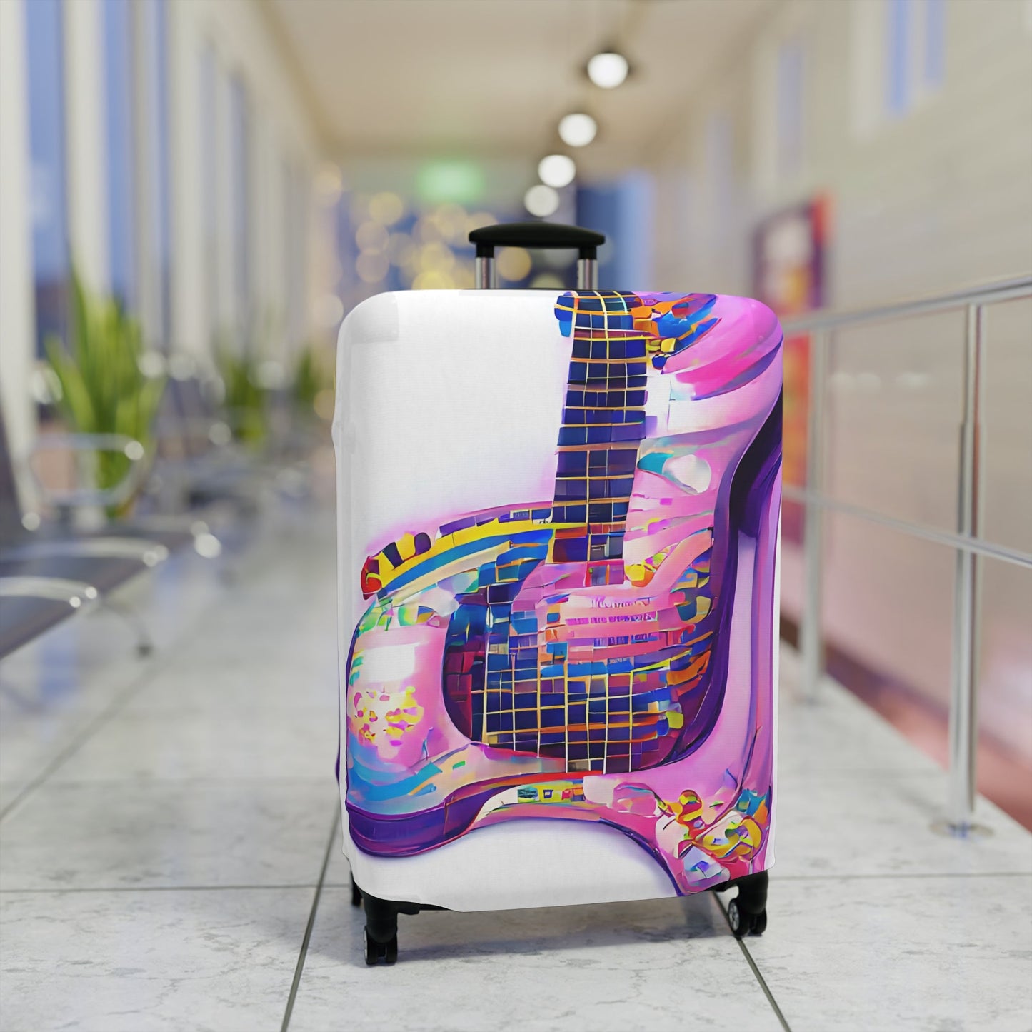 Hippie Guitar - Protective Suitcase Cover