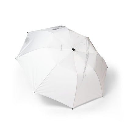 Watercolour Grey Splash - Windproof Umbrella