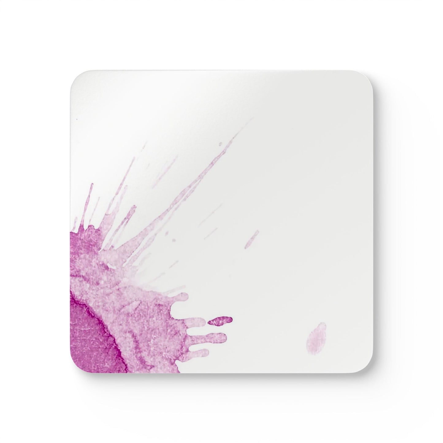 Watercolour Pink Splash - Coaster Set