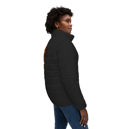 Half Black Half Gāolàng - Womens Puffer Jacket