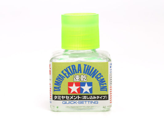 Tamiya Extra Thin Cement Quick Setting 40ml