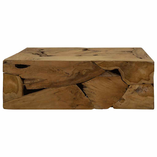 Coffee Table 90x50x30 cm Genuine Teak Brown
