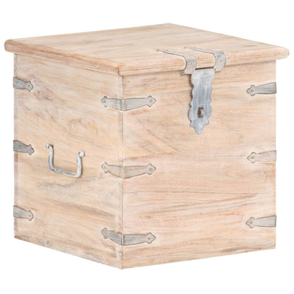 Chest 40x40x40 cm Solid Acacia Wood