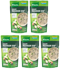 5 x Knorr Creamy Mushroom Soup - 570MLS
