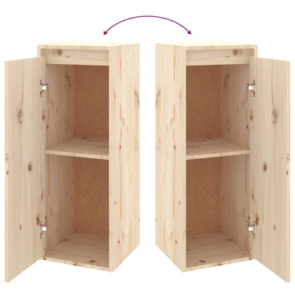 TV Cabinets 6 pcs Solid Wood Pine