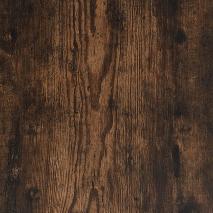 Desk Smoked Oak 90x40x72 cm Engineered Wood