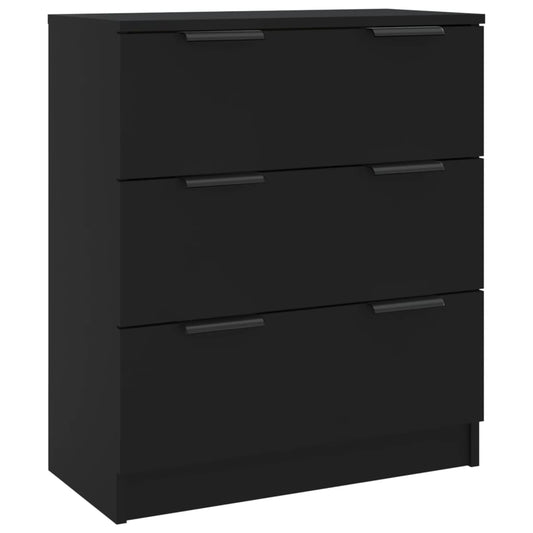 Sideboard Black 60x30x70 cm Engineered Wood