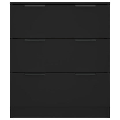 Sideboard Black 60x30x70 cm Engineered Wood
