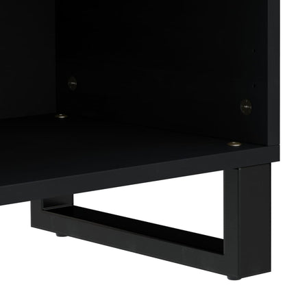TV Cabinet 80x33x46 cm Solid Wood Mango&Engineered Wood