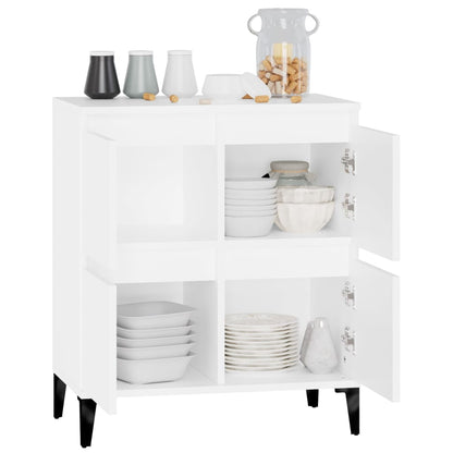 Sideboard White 60x35x70 cm Engineered Wood