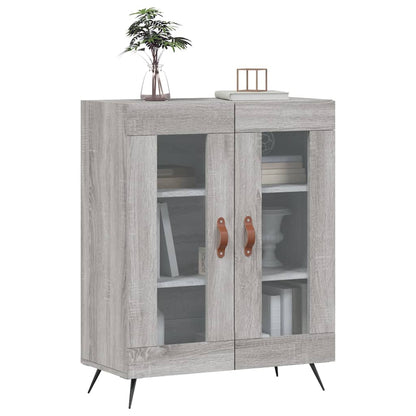 Sideboard Grey Sonoma 69.5x34x90 cm Engineered Wood