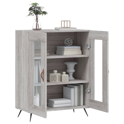 Sideboard Grey Sonoma 69.5x34x90 cm Engineered Wood