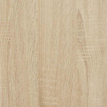 Bed Frame without Mattress Sonoma Oak 140x190 cm