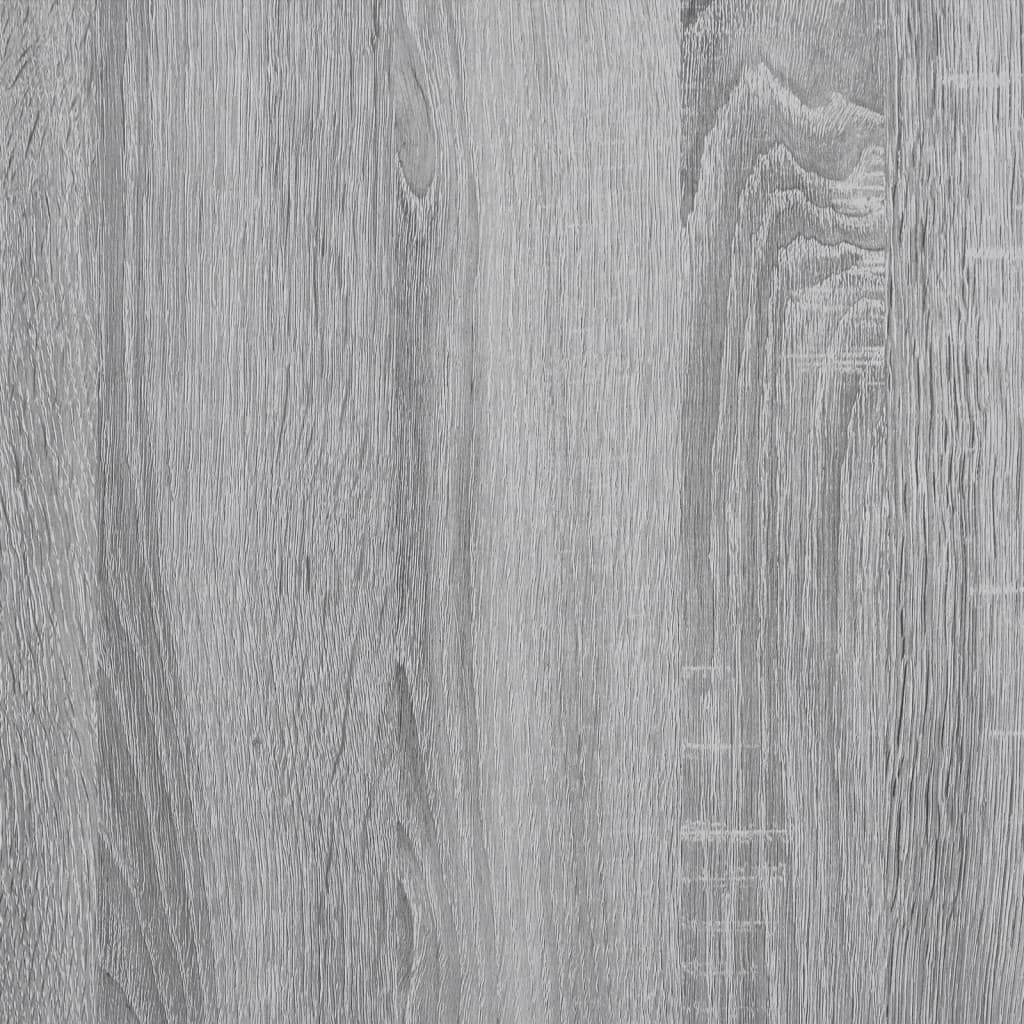 Shoe Cabinet Grey Sonoma 80x21x57 cm Engineered Wood