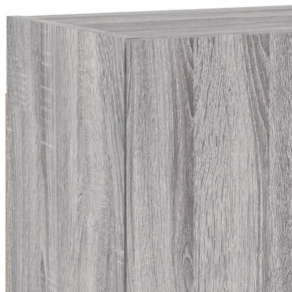 5 Piece TV Wall Units Grey Sonoma Engineered Wood