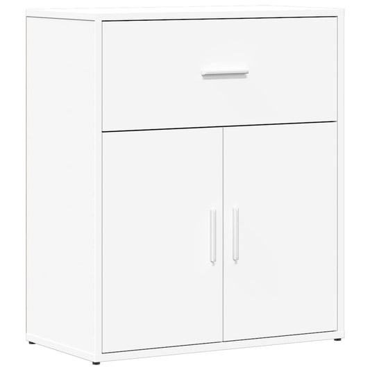 Sideboard White 60x31x70 cm Engineered Wood
