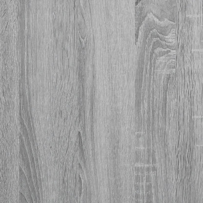 Highboard Grey Sonoma 80x35x180 cm Engineered Wood
