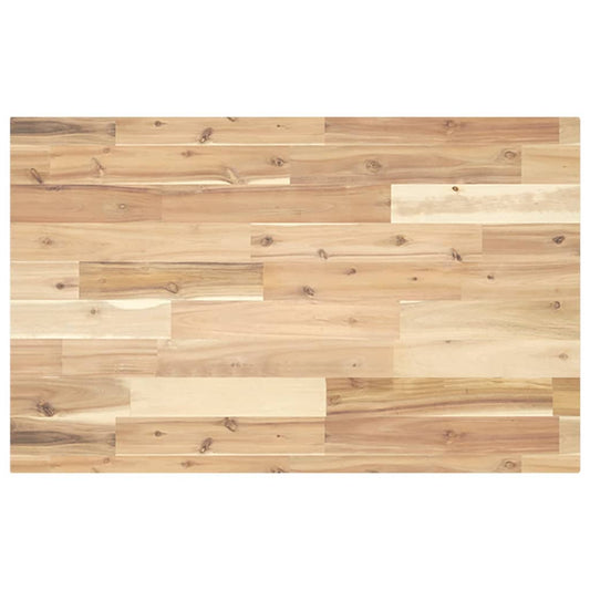 Bathroom Vanity Top Untreated 160x50x4 cm Solid Wood Acacia