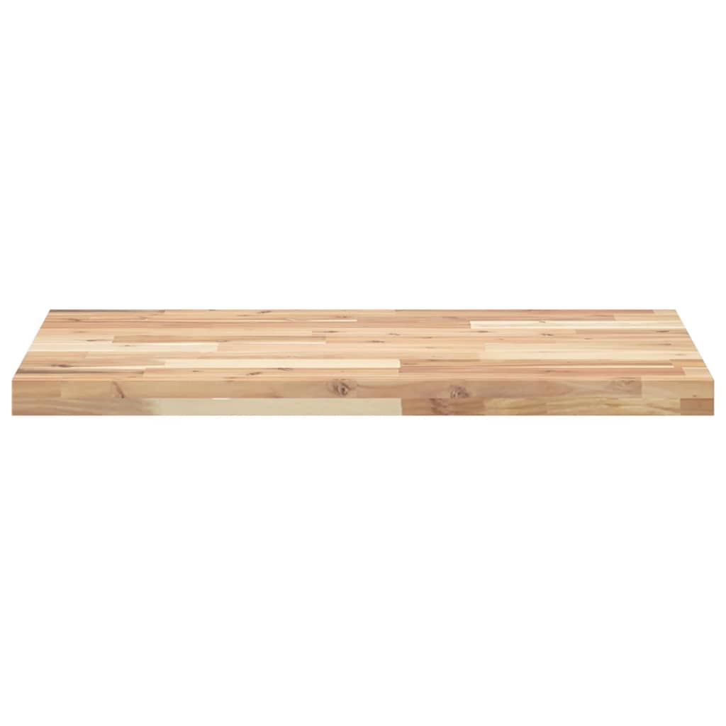Bathroom Vanity Top Untreated 160x50x4 cm Solid Wood Acacia