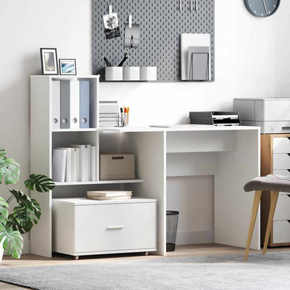 Drawer Cabinet White 55 x 45 x 33.5 cm Engineered wood