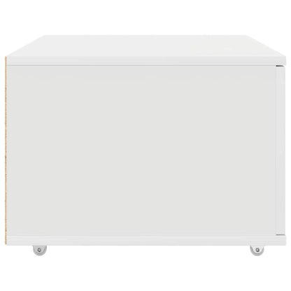 Drawer Cabinet White 55 x 45 x 33.5 cm Engineered wood