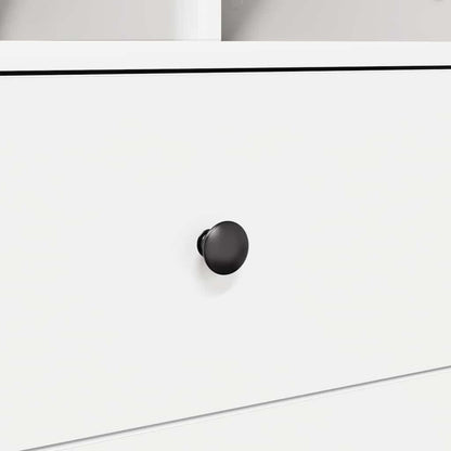 Highboard with Drawer White 45.5 x 34 x 127 cm Engineered wood