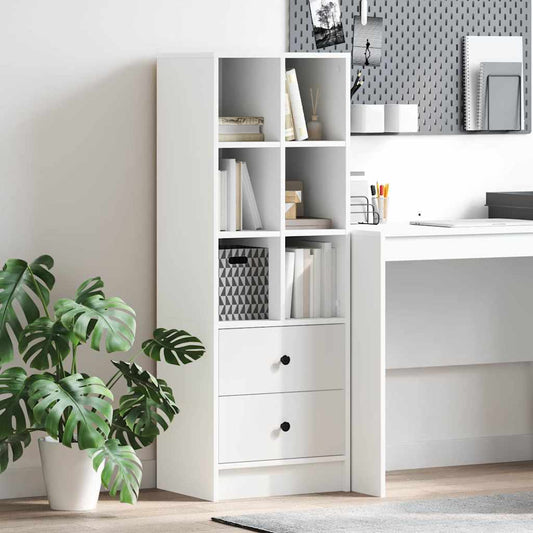 Highboard with Drawer White 45.5 x 34 x 127 cm Engineered wood