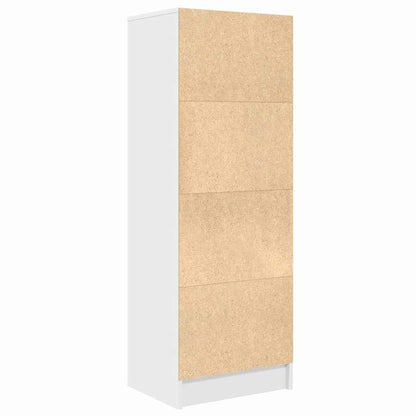 Highboard with Drawer White 45.5 x 34 x 127 cm Engineered wood
