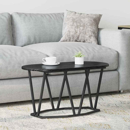 Coffee Table Black Oak 80 x 40 x 40.5 cm