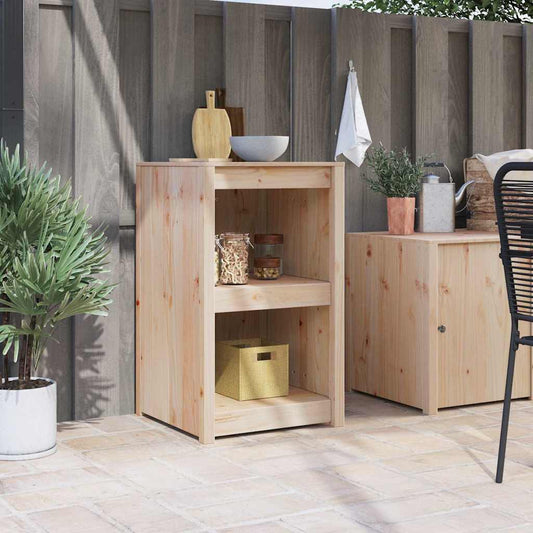 Kitchen Cabinet Brown 55 x 55 x 92 cm Solid Pine wood