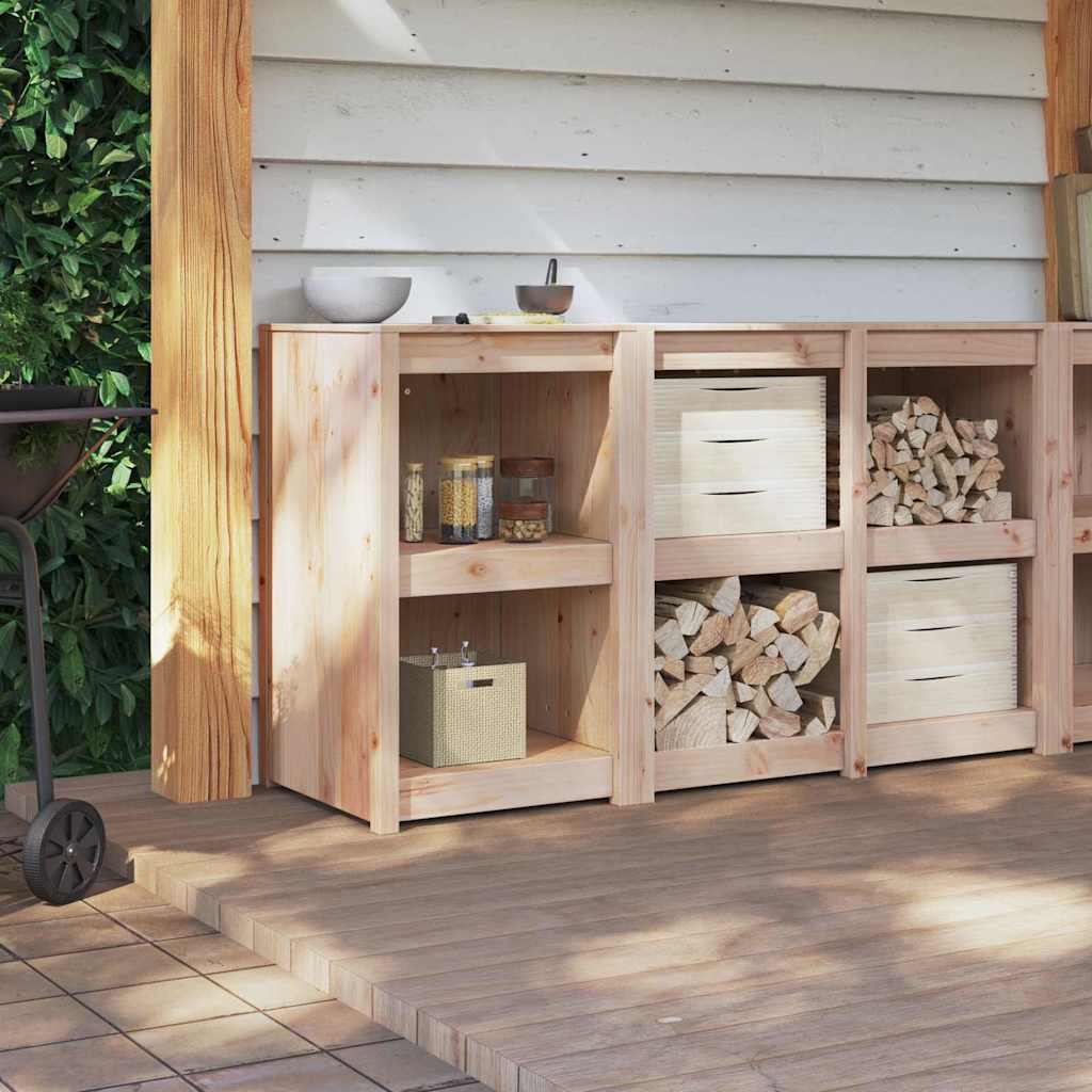 Kitchen Cabinet Brown 55 x 55 x 92 cm Solid Pine wood