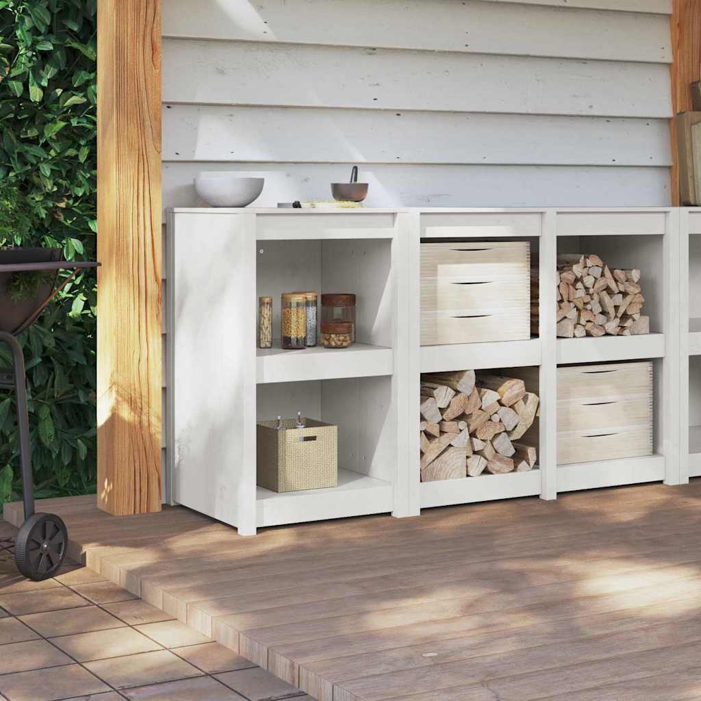 Kitchen Cabinet White 55 x 55 x 92 cm Solid Pine wood