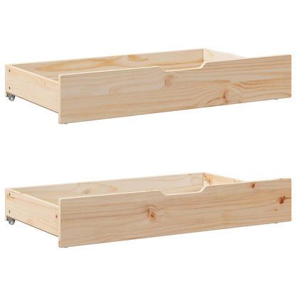 Bookcase Bed without Mattress 120x190 cm Small Double Solid Wood Pine