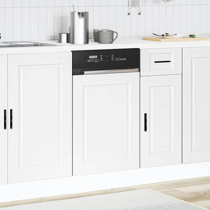 Dishwasher Panel Porto White 45x1,5x67 cm Engineered Wood