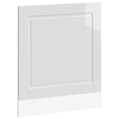 Dishwasher Panel Porto High Gloss White 60x1.5x67 cm Engineered Wood