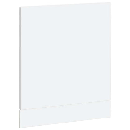 Dishwasher Panel Porto High Gloss White 60x1.5x67 cm Engineered Wood